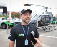 Paraná reforça fiscalização ambiental com 50 caminhonetes e novo helicóptero