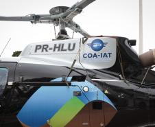 Paraná reforça fiscalização ambiental com 50 caminhonetes e novo helicóptero