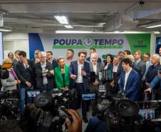 Com mais de 200 serviços, 1ª unidade do Poupatempo Paraná é inaugurada em Curitiba
