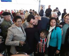 Governador entrega Condomínio do Idoso com 40 unidades e piscina térmica em Ponta Grossa