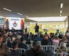 Governador inaugura Escola Superior de Bombeiro Militar e entrega 64 viaturas à corporação