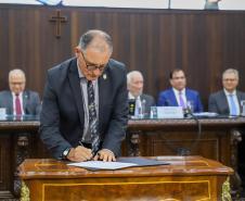 Piana participa de cerimônia que moderniza tramitação de processos no TJPR