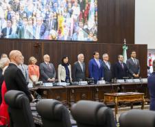Piana participa de cerimônia que moderniza tramitação de processos no TJPR