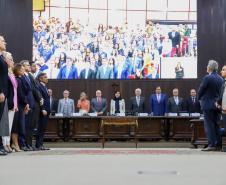 Piana participa de cerimônia que moderniza tramitação de processos no TJPR