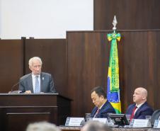 Piana participa de cerimônia que moderniza tramitação de processos no TJPR