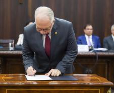 Piana participa de cerimônia que moderniza tramitação de processos no TJPR