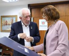 Em busca de parcerias, Paraná recebe visita da embaixadora da Alemanha no Brasil