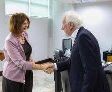 Em busca de parcerias, Paraná recebe visita da embaixadora da Alemanha no Brasil