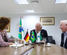 Em busca de parcerias, Paraná recebe visita da embaixadora da Alemanha no Brasil