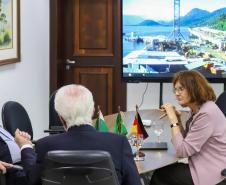 Em busca de parcerias, Paraná recebe visita da embaixadora da Alemanha no Brasil