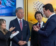 Governador Ratinho Junior é homenageado com honraria da província japonesa de Hyogo