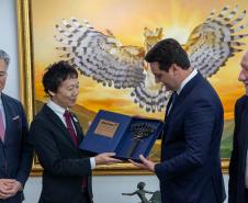 Governador Ratinho Junior é homenageado com honraria da província japonesa de Hyogo