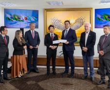 Governador Ratinho Junior é homenageado com honraria da província japonesa de Hyogo