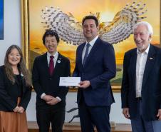 Governador Ratinho Junior é homenageado com honraria da província japonesa de Hyogo