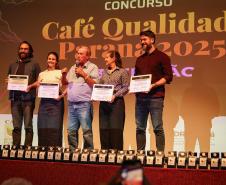 Produtoras de Apucarana e Pinhalão vencem o Concurso Café Qualidade 2025