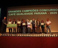 Produtoras de Apucarana e Pinhalão vencem o Concurso Café Qualidade 2025