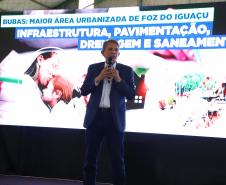 Começam as obras de urbanização e saneamento da comunidade Bubas, em Foz