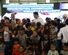 Começam as obras de urbanização e saneamento da comunidade Bubas, em Foz