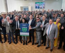 Com posse de 429 policiais penais, Paraná fortalece gestão da segurança pública