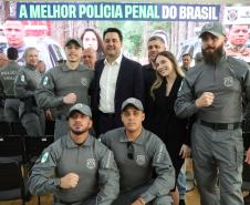 Com posse de 429 policiais penais, Paraná fortalece gestão da segurança pública