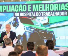 Ampliação do Pronto-Socorro do Hospital do Trabalhador reforça atendimentos em Curitiba