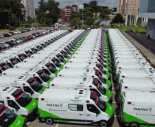 Governador entrega 150 ambulâncias com UTIs para todas as regiões do Paraná