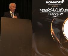 Ratinho Junior é eleito pela segunda vez personalidade do ano no prêmio TOPVIEW