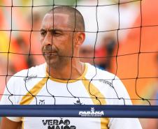 Desafio do Vôlei: campeões olímpicos levantam a torcida na Arena de Caiobá