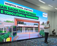 R$ 67,7 milhões: governador anuncia a construção do Hospital Regional de Matinhos