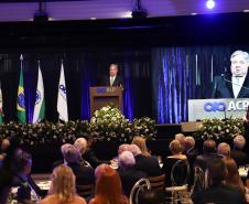 Piana participa da posse do novo presidente da Associação Comercial do Paraná