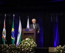 Piana participa da posse do novo presidente da Associação Comercial do Paraná