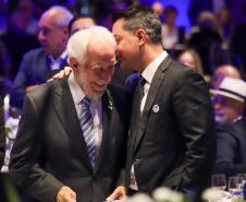 Piana participa da posse do novo presidente da Associação Comercial do Paraná