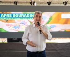 Darci Piana inaugura nova sede da APAE de Douradina, a 3ª construída pelo Estado