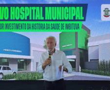 Primeiro da cidade: Estado assina ordem de serviço para construção do Hospital de Imbituva