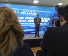 Estado lança 2ª fase do Programa Bons Olhos Paraná para atender mais 540 mil alunos
