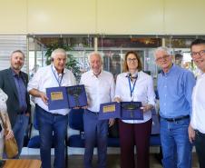 No Show Rural, Darci Piana apresenta potencial do biogás no Paraná à comitiva alemã