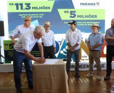 Estado anuncia R$ 16 milhões para novo prédio de pesquisa de alimentos e reformas na Unioeste