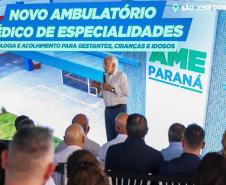 R$ 31,8 milhões: Estado inaugura novo AME em São José dos Pinhais