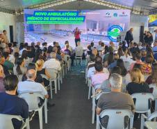 R$ 31,8 milhões: Estado inaugura novo AME em São José dos Pinhais