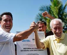 Ilha das Cobras é revitalizada e passa a abrigar a Escola do Mar no Litoral