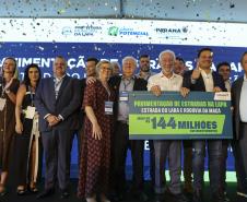 Com investimento de R$ 144 milhões, Rodovia da Maçã e Estrada do Lara serão pavimentadas na Lapa