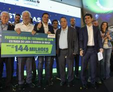 Com investimento de R$ 144 milhões, Rodovia da Maçã e Estrada do Lara serão pavimentadas na Lapa