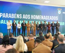 Casa Militar do Paraná celebra 98 anos com entrega de medalhas a civis e militares