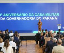 Casa Militar do Paraná celebra 98 anos com entrega de medalhas a civis e militares