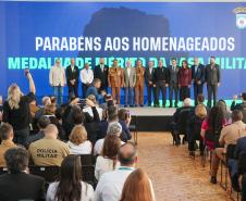 Casa Militar do Paraná celebra 98 anos com entrega de medalhas a civis e militares