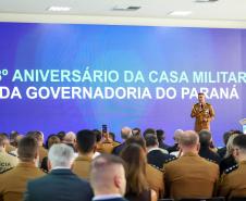 Casa Militar do Paraná celebra 98 anos com entrega de medalhas a civis e militares