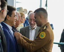 Casa Militar do Paraná celebra 98 anos com entrega de medalhas a civis e militares