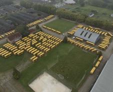 Estado inicia entrega de 687 ônibus escolares para 340 municípios