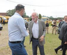 Estado inicia entrega de 687 ônibus escolares para 340 municípios