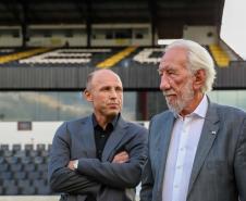 Piana visita o Estádio Germano Krüger, casa do bicampeão paranaense Operário